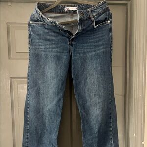 Zara Relaxed Fit Men's Blue Jeans